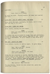 Moe Howard's 21pp. Script Dated April 1952 for The Three Stooges Film ''Cuckoo on a Choo Choo'', Working Title ''A Train Called Schmow'' -- Signed by Moe on Cover -- Mild Dampstaining, Else Near Fine